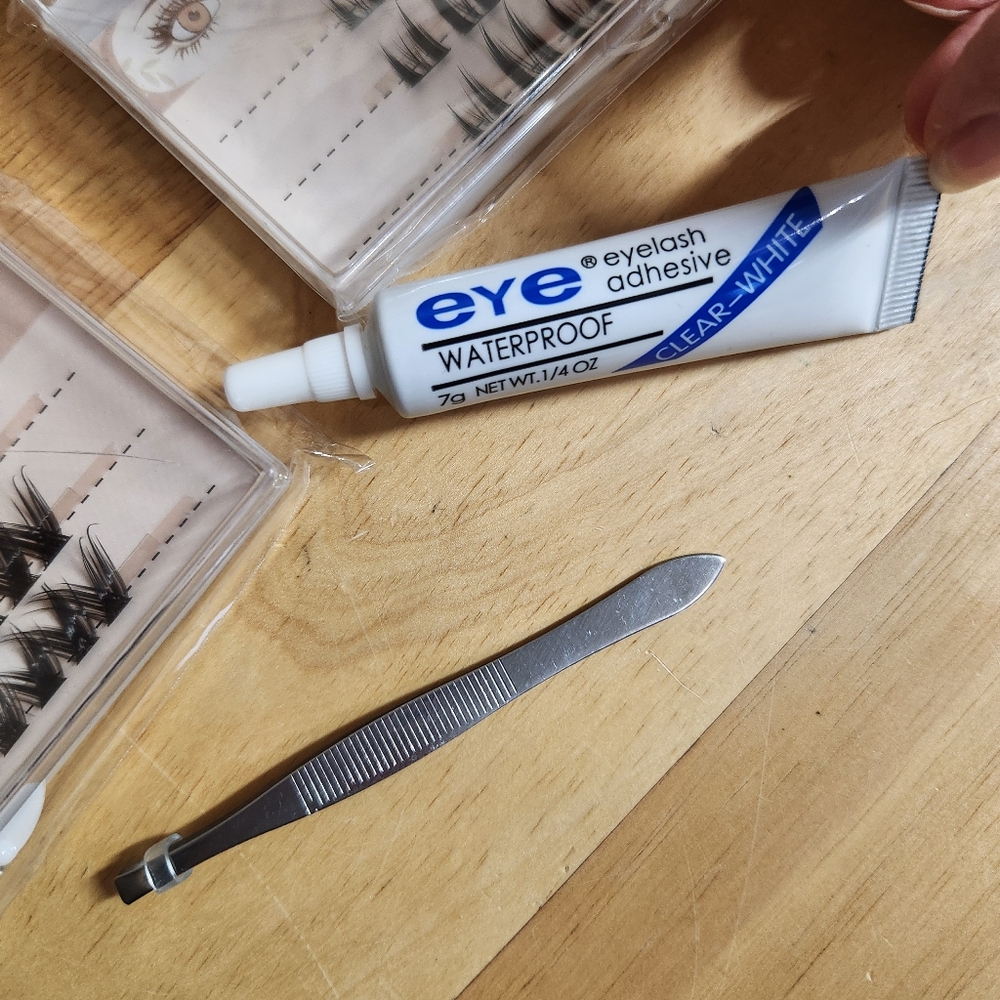 Easy Natural Lash Clusters DIY Lash Extension Wispy Eyelash Korean Look - Picture 4 of 7